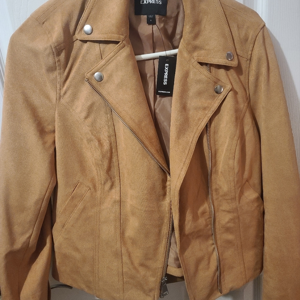 Brand new expresa suede blazee/jacket